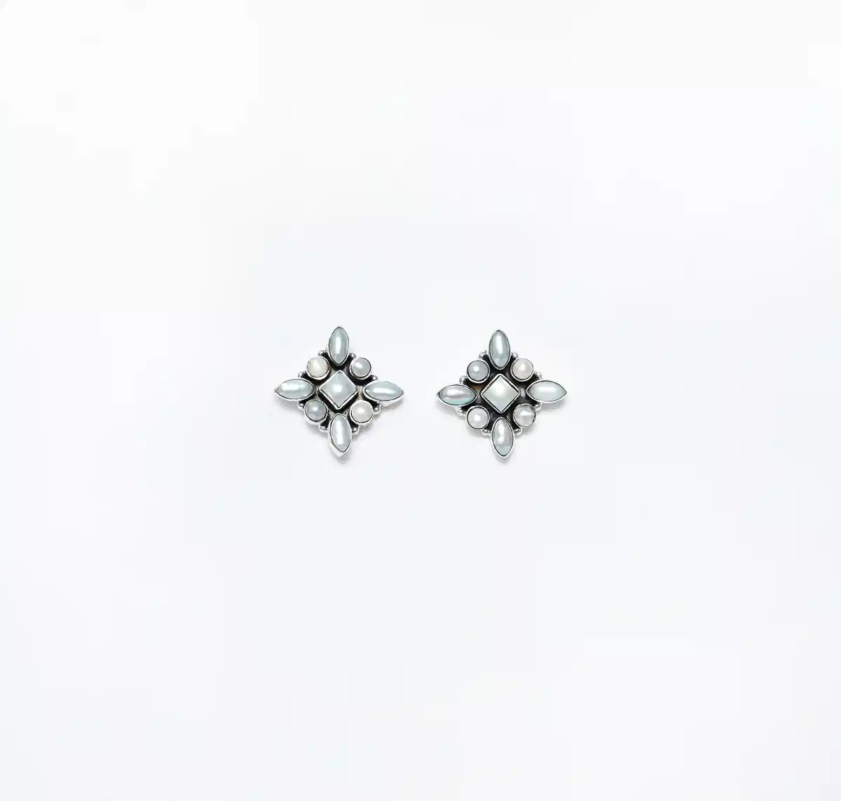 Geometric Mosaic Studs
